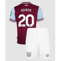 West Ham United Jarrod Bowen #20 Heimtrikotsatz Kinder 2024-25 Kurzarm (+ Kurze Hosen)